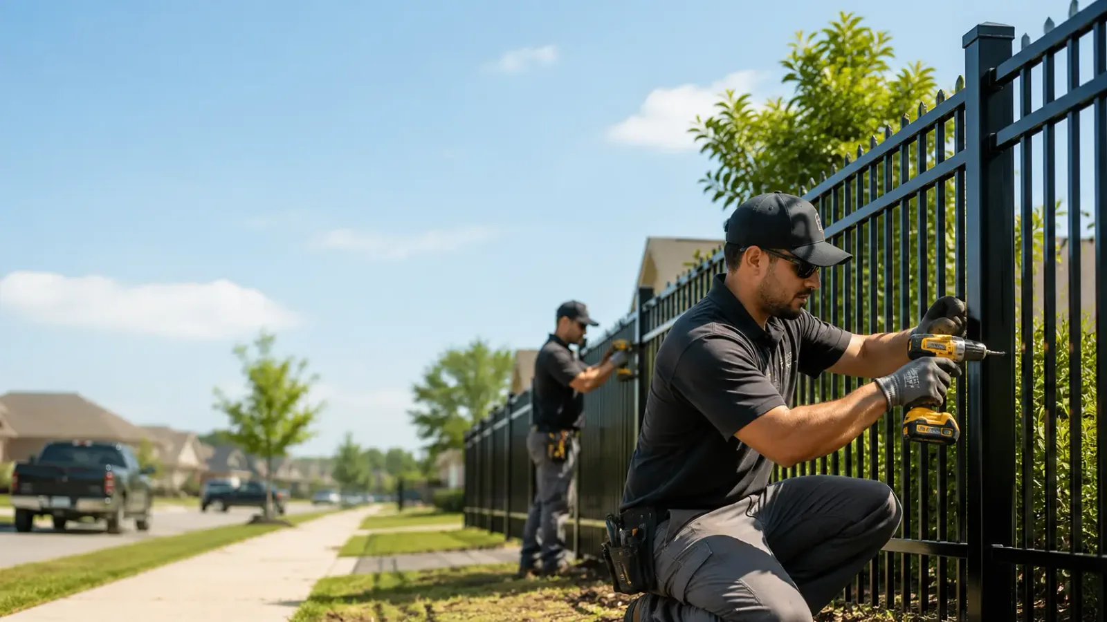Metal Fence Installation in Dayton, IA